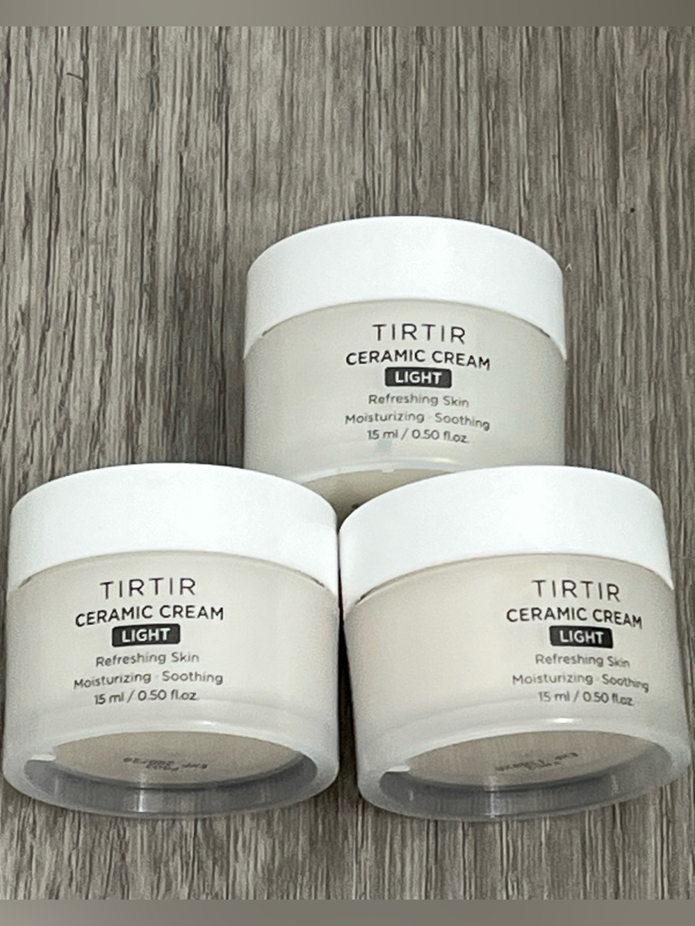 TIRTIR Ceramic cream light lot of 3